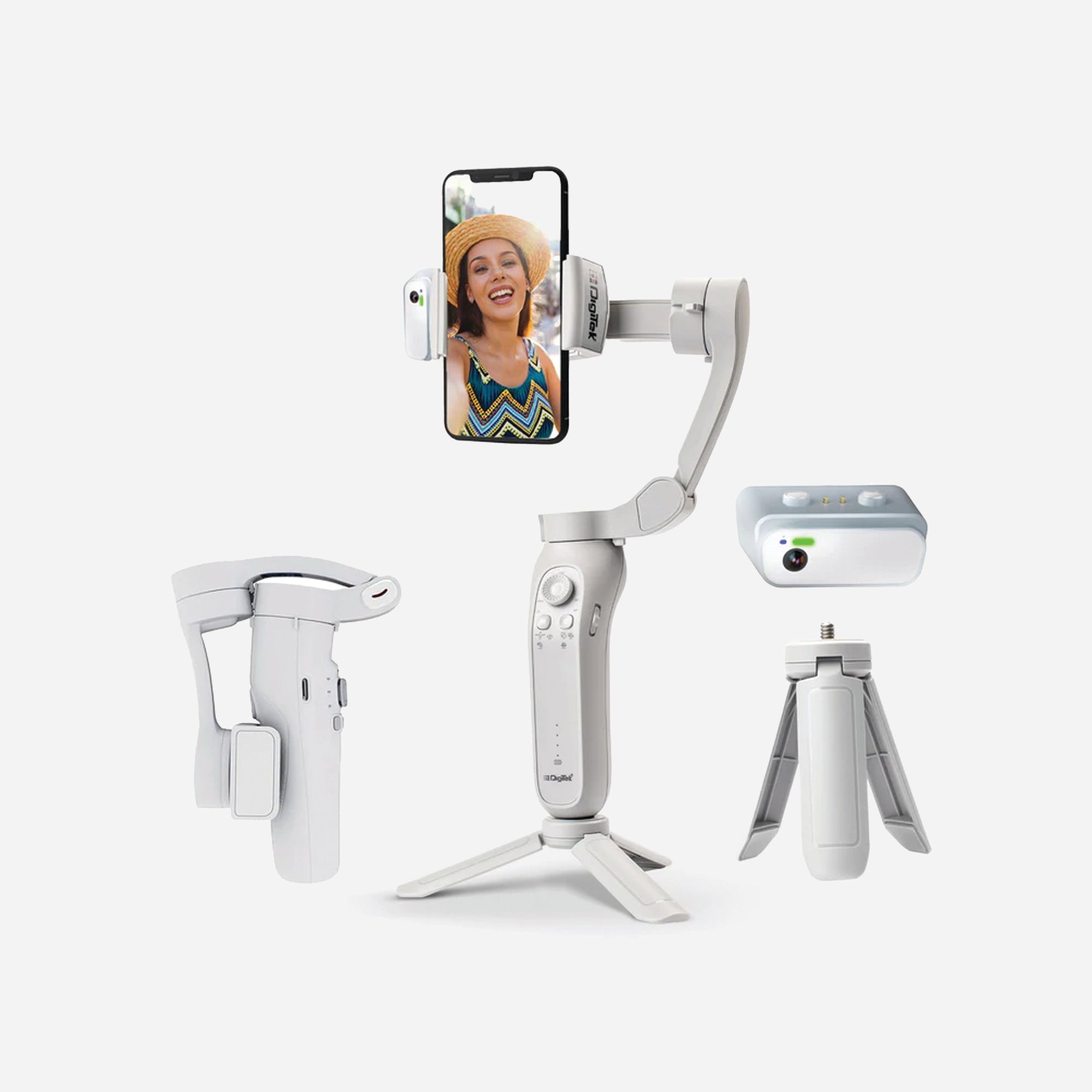 Digitek DSG-007F 3 Axis AI Smartphone Gimbal