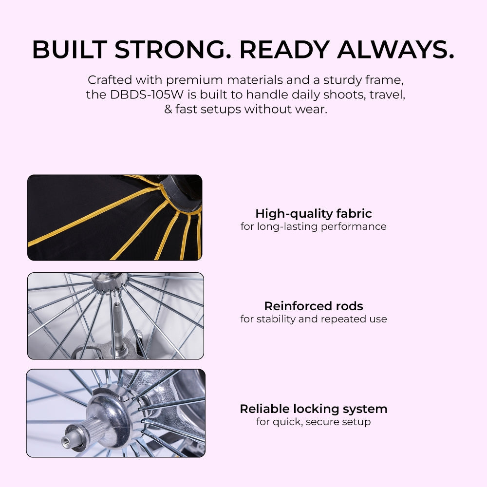 Digitek DBDS-105W Beauty Dish Softbox 105cm