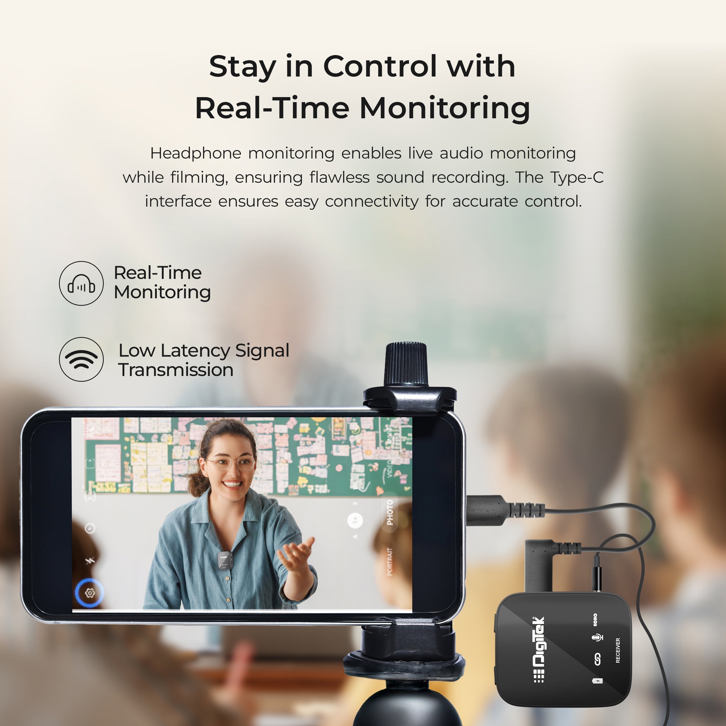 Digitek (DWM-111) 4 in 1 Wireless Microphone