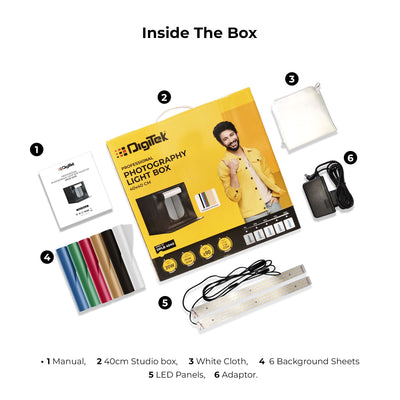 Digitek (DPLB 4040) 40cm Photography LED Light Box
