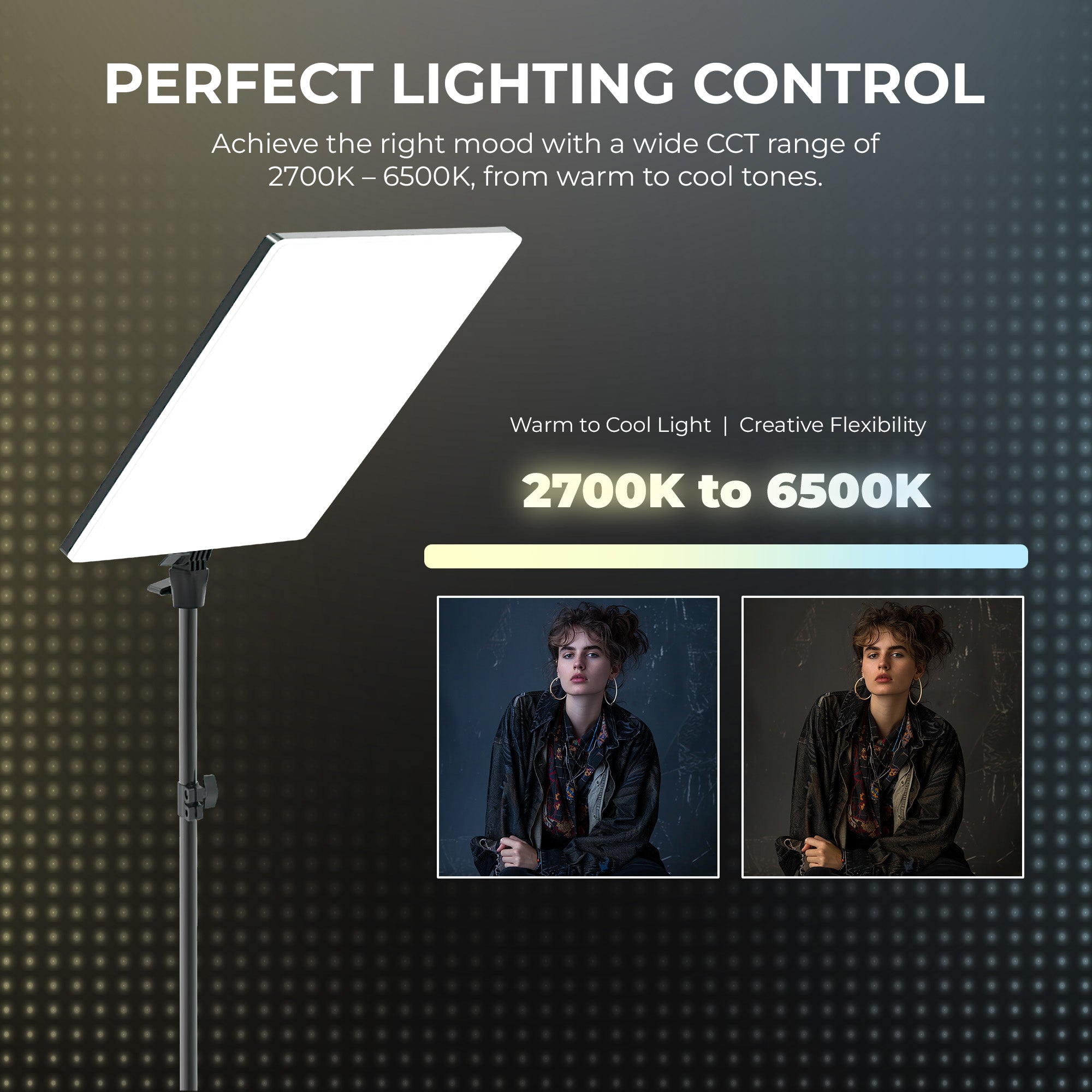 Digitek (DPL 19) Bi-colour LED Panel Light